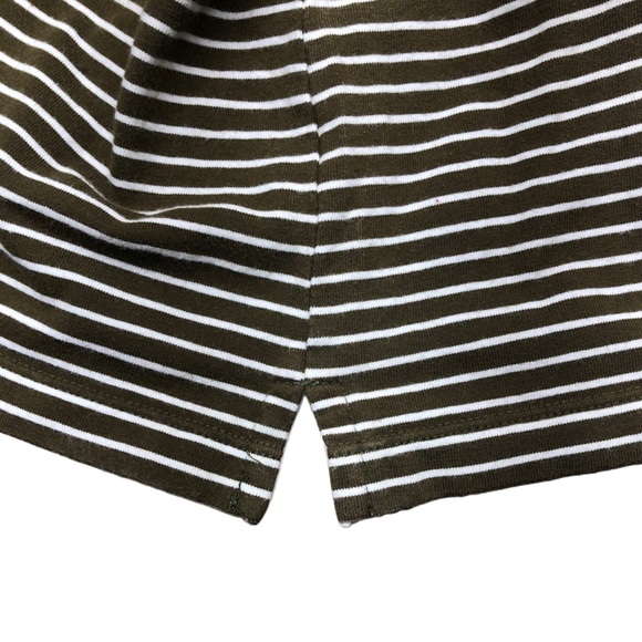 Ralph Lauren Lauren Active polo striped white and brown T-shirt - Picture 4 of 7
